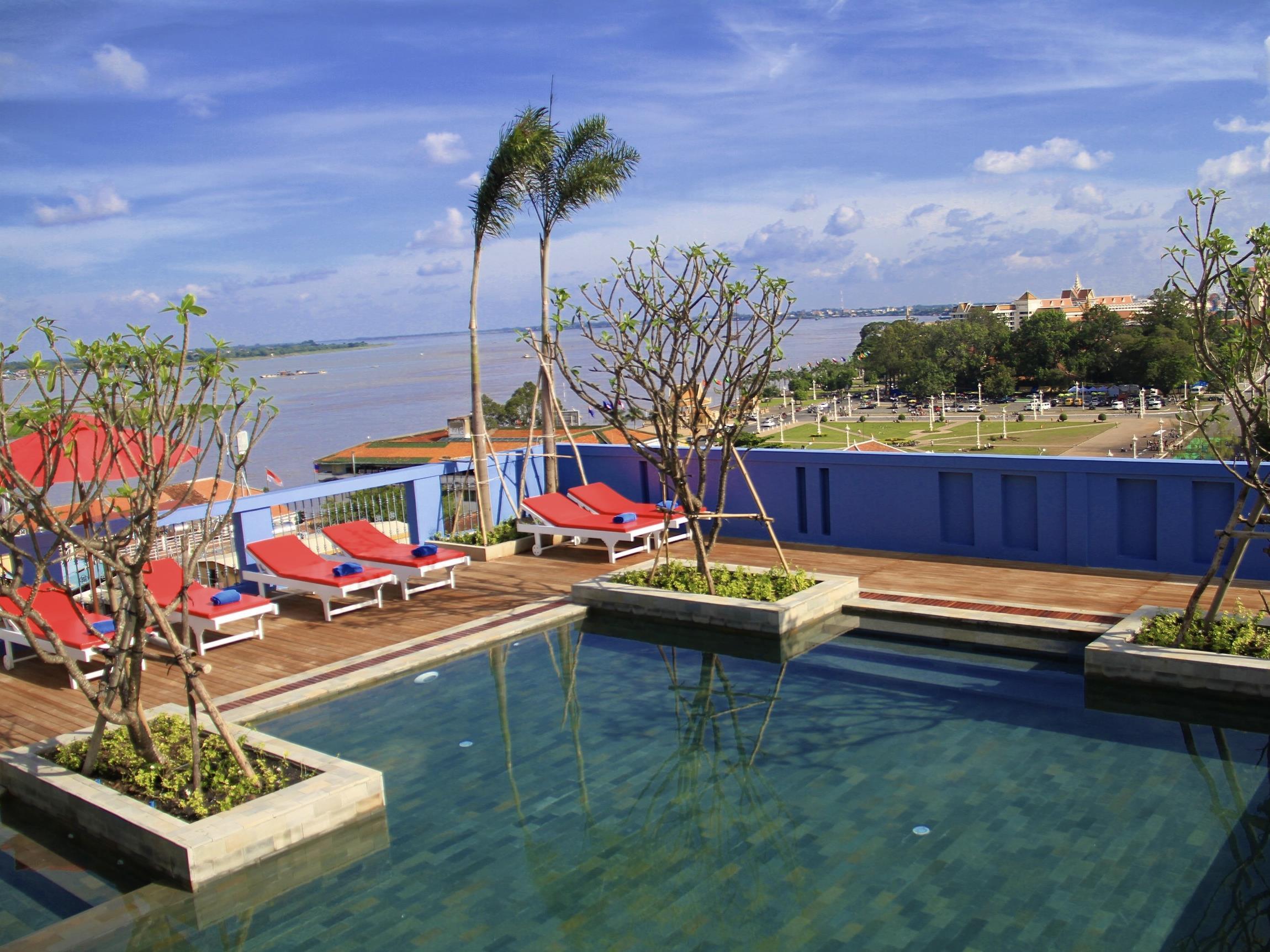The Frangipani Royal Palace Hotel Phnompen Kültér fotó