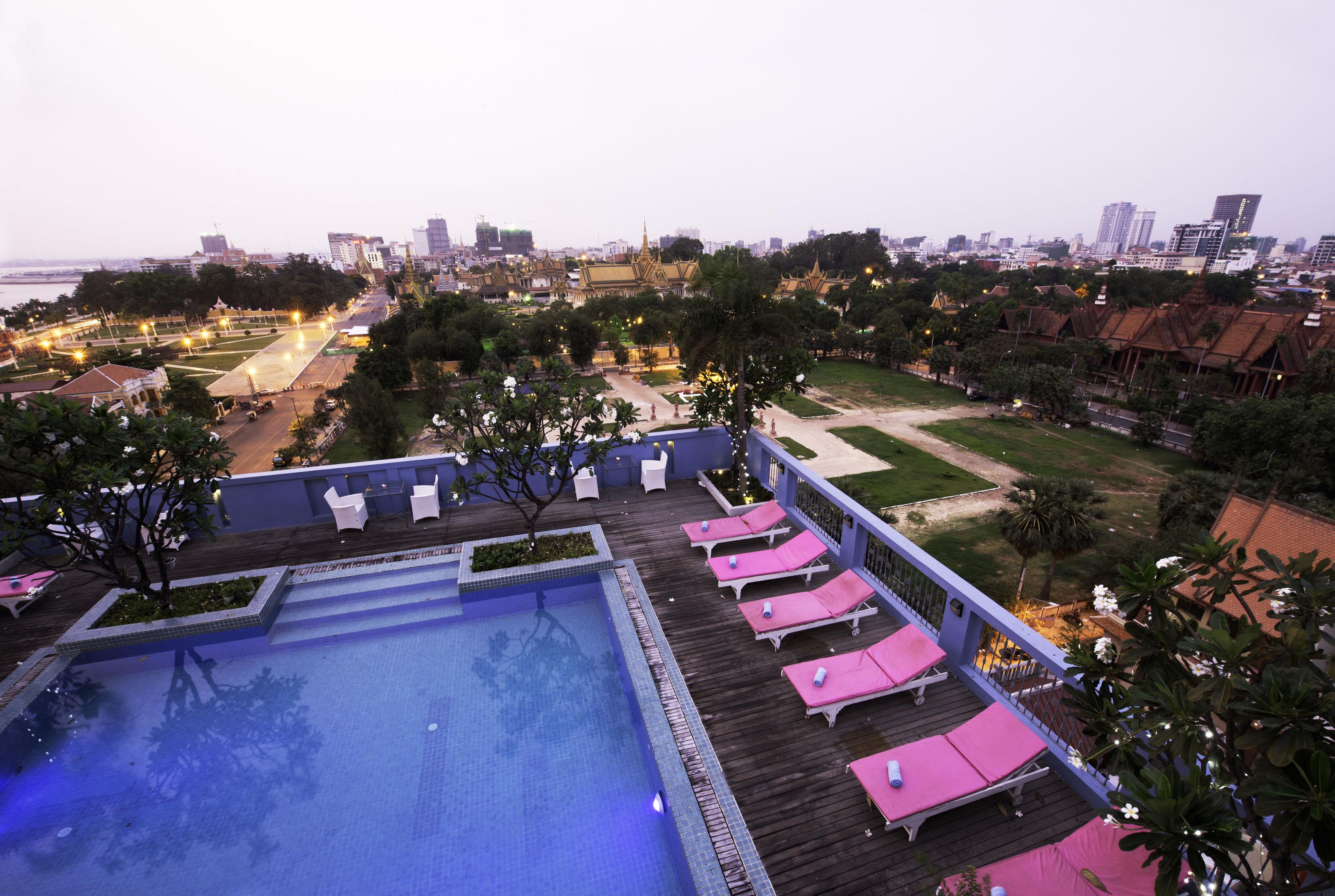 The Frangipani Royal Palace Hotel Phnompen Kültér fotó