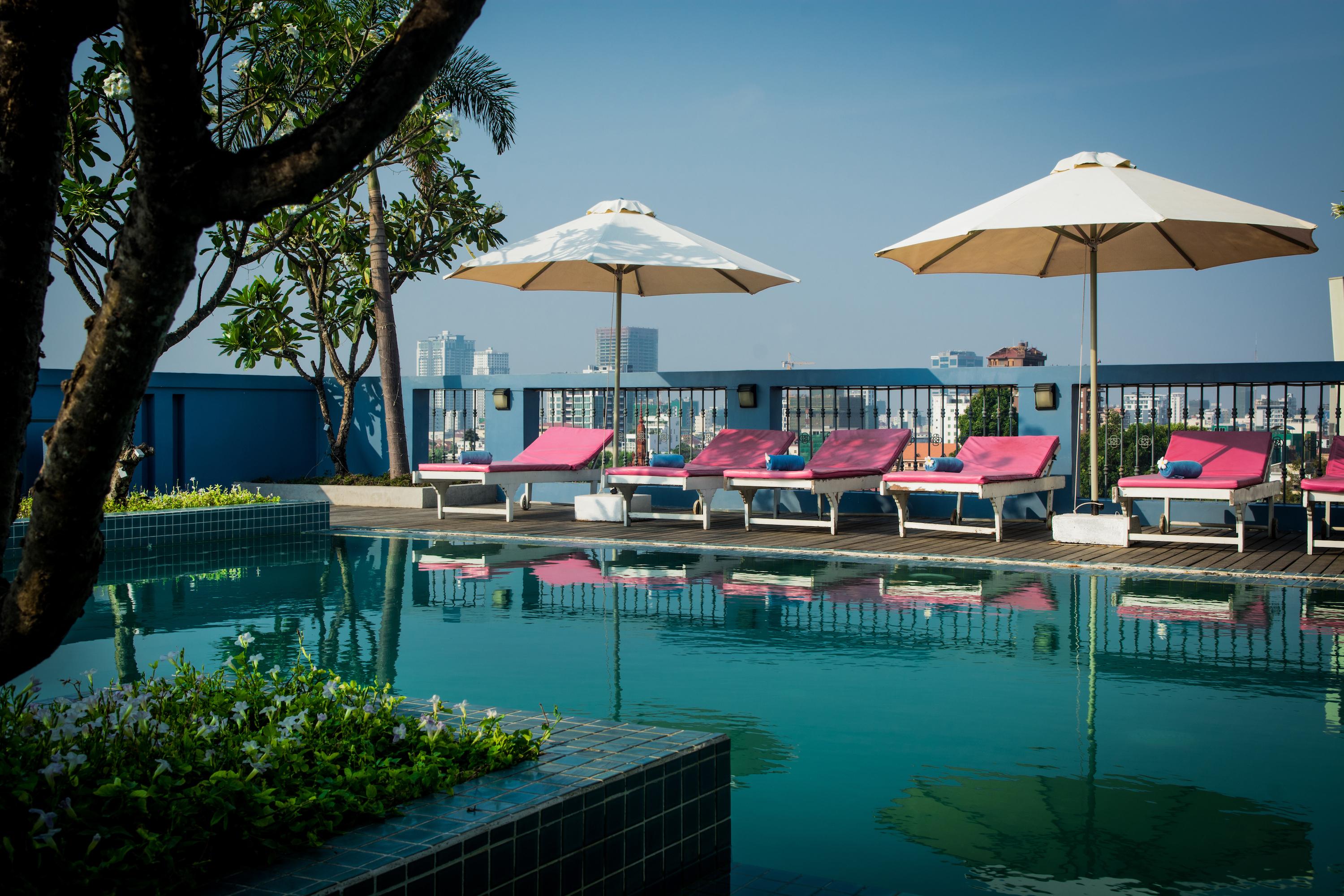 The Frangipani Royal Palace Hotel Phnompen Kültér fotó