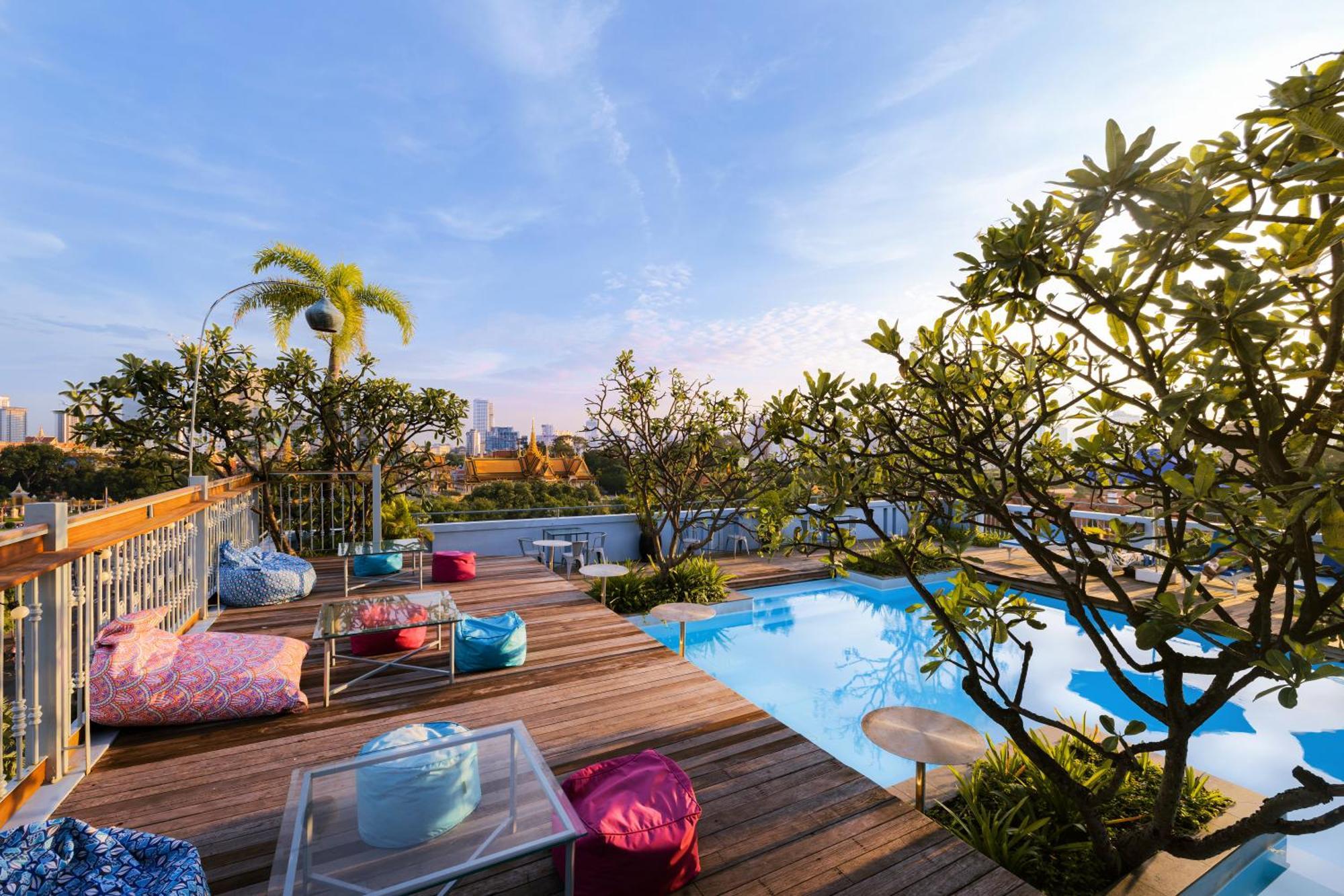 The Frangipani Royal Palace Hotel Phnompen Kültér fotó